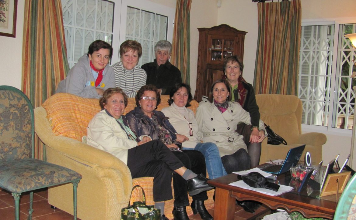 Taller de oración colaboradoras de la Deleg. Elche 21 novbre, 2011